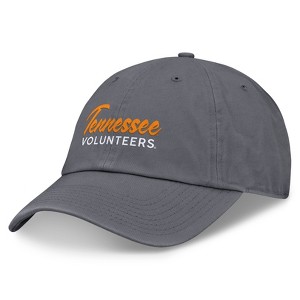 NCAA Tennessee Volunteers Amelia Cotton Hat: Adjustable Silver Baseball Cap - 1 of 4