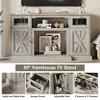 TV Stand for 65 Inch TV, Entertainment Center, Wood TV Media Console Table Storage Cabinet - 4 of 4