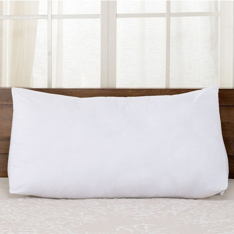 Cheer Collection Extra Replacement Cover for Oversized Wedge Pillow - White (Pillowcase Only), 4 of 6