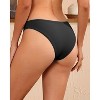 FIONECA Women Low Rise Bikini Bottoms - Moderate Coverage Bathing Suit Bottoms Low Waisted Swimsuit Bottoms Brief - 2 of 4