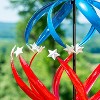 85"H Wind Spinner, Patriotic Stars - 4 of 4