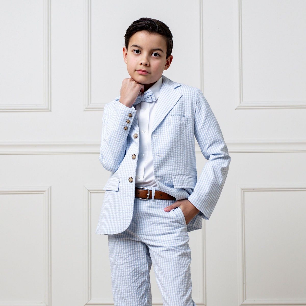 Hope & Henry Boys' Classic Bow Tie, Kids - thumbnail 2