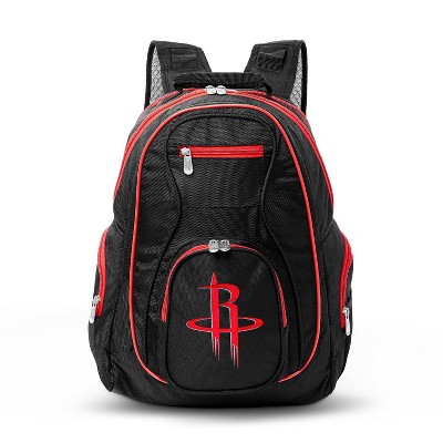 NBA Houston Rockets Colored Trim Laptop Backpack