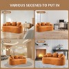 TIRAMISUBEST Double-Seat Compression Sofa-Chenille Fabric with Full Sponge Cushions & 2 Pillows for Living Room, Apartment, or Office - 4 of 4