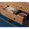Estelle 6 Drawer Modern Dresser - SFV2105 - Safavieh Couture - 2 of 4