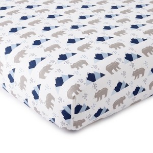 Trail Mix Fitted Sheet - Levtex Baby - 1 of 2