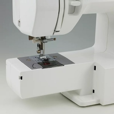 Brother GX37 White and Purple 37-Stitch Sewing Machine