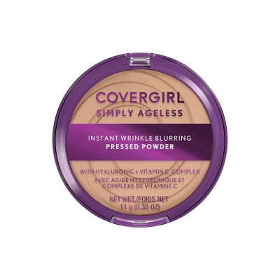 COVERGIRL Simply Ageless Instant Wrinkle Blurring Pressed Powder - 0.39oz