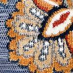 ornamental flower navy