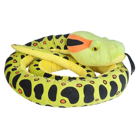 Wild Republic Plush Snake Jumbo Anaconda Stuffed Animal, 110 Inches ...