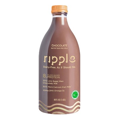 Ripple Dairy-Free Chocolate Milk - 48 fl oz
