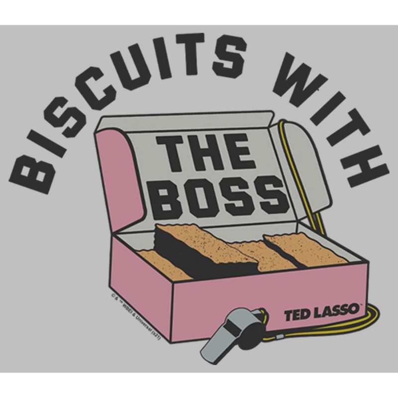 Women's Ted Lasso Biscuits With The Boss T-Shirt, 2 of 5