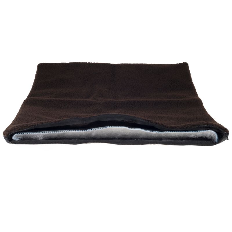 Pet Adobe Small to Medium Self-Warming Thermal Crate Pad - 25" x 18" - Chocolate Brown, 5 of 7