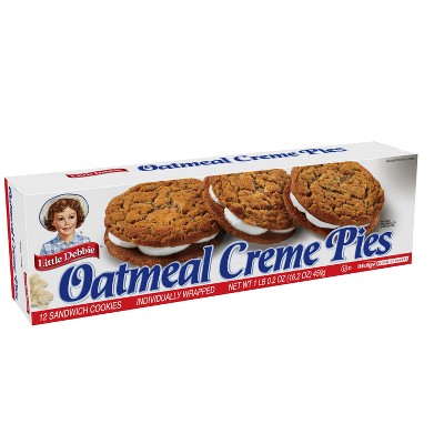 Little Debbie Oatmeal Creme Pies - 12ct/16.2oz : Target