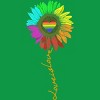 Adult Design By Humans Love Is Love Daisy Rainbow Pride By KangThien T-Shirt - 2 of 2