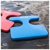 TRC Recreation Super Soft Foam Water Saddle Pool Lounger Float, Bahama Blue - 3 of 3