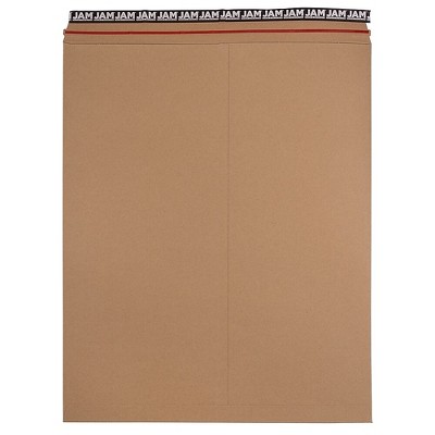 JAM Paper Stay-Flat Photo Mailer Envelopes w/Self-Adhesive Closure 17x21 BN 8866647