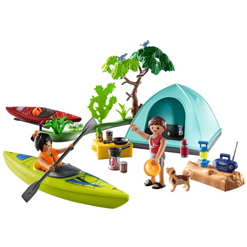 Playmobil Camping With Kayaks Target