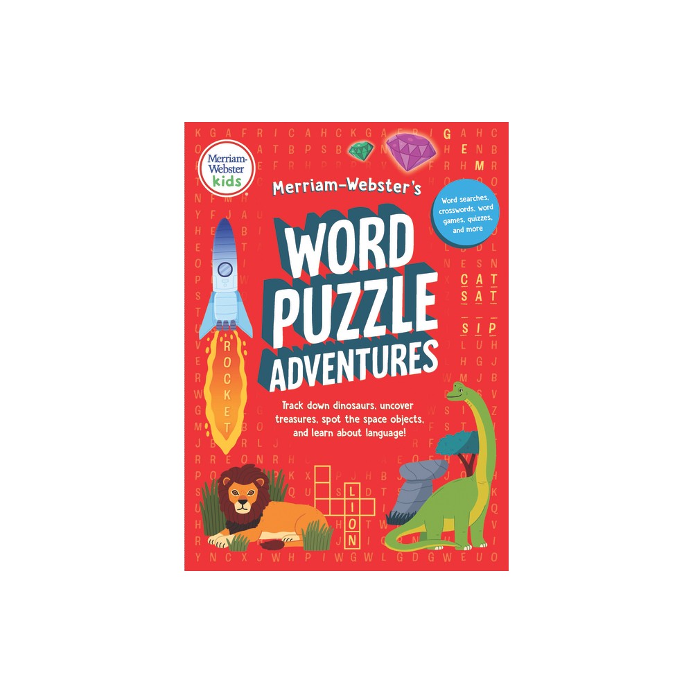 Merriam-Webster's Word Puzzle Adventures - (Paperback)