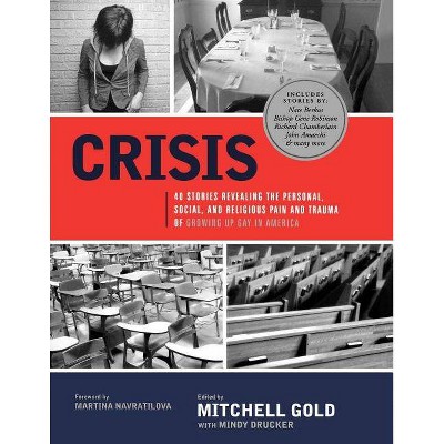 Crisis - Large Print by  Mitchell Gold & Mindy Drucker (Paperback)