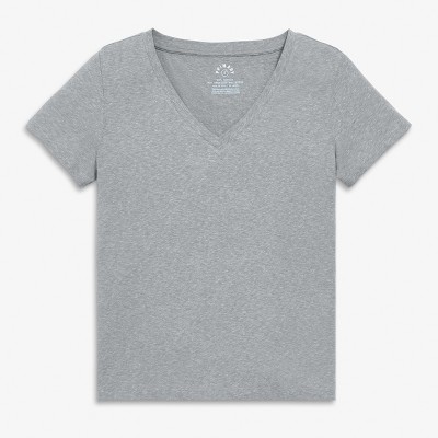 Primary Adult Heathered Easy V-Neck Tee (Women's Fit)