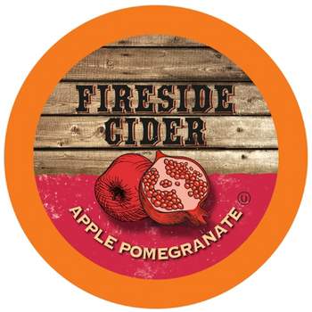 Fireside Cider Apple Pomegranate Single-Cup Cider for Keurig K-Cup Brewers, 40 Count