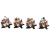 Northlight Set of 4 Gingerbread Train Christmas Stocking Holders 4.75" - image 2 of 4