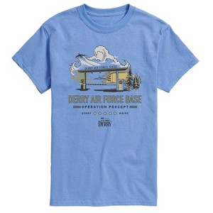 Men's IT: Welcome to Derry Welcome To Derry Air Force Short Sleeve Graphic T-Shirt - Carolina Blue - 2 X-Large - 1 of 4
