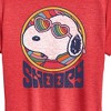 Women's - Peanuts - Groovy Snoopy Short Sleeve Graphic T-Shirt - 2 of 4