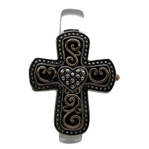 Olivia Pratt Cross Shape Bangle Women Watch - 1 of 3