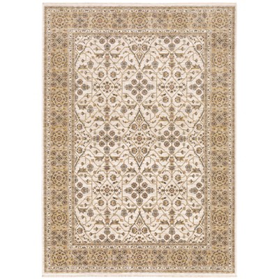 Oriental Weavers Maharaja 001J1 Ivory/ Gold Indoor Area Rug - 3'3" x 5'