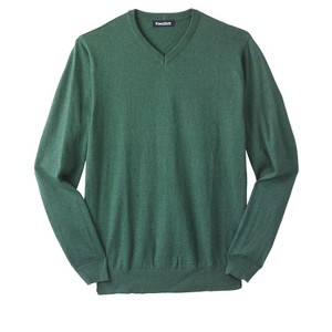 KingSize Men's Big & Tall Lightweight V-Neck Sweater - 1 of 4