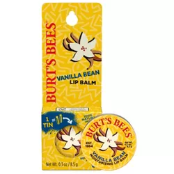 Burt's Bees Tin Lip Balm - Vanilla Bean - 0.3oz