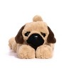 FAO Schwarz Toy Plush Lying Puggle 22" - image 4 of 4