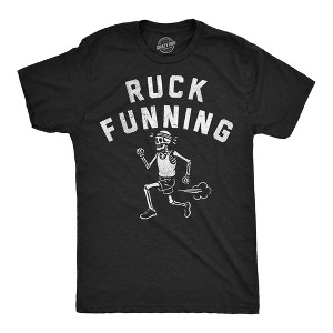 Mens Funny T Shirts Ruck Funning Sarcastic Fitness Graphic Novelty Tee For Men - Crazy Dog Men's T Shirt For Exercise - 1 of 4