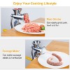 iMountek"Heavy Duty Manual Meat Grinder Mincer, Sausage Maker & Noodle Maker for Pork, Beef & More"Silver - 4 of 4