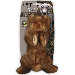 Classic - Dog Toys - Squeaky Dog Brown Rabbit Toys for Dogs - L - 1 of 4