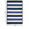 Colonial Mills Portico Braided Rug, Nautical 3' square, Square Shape - 3 of 3