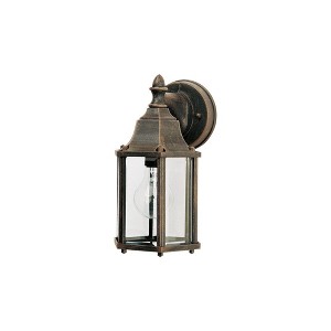 Maxim Lighting Cast 1 - Light Wall Light in  Rust Patina - 1 of 1