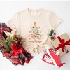 Simply Sage Market Women's Merry and Bright Christmas Tree Grunge Short Sleeve Graphic Tee - 3 of 3