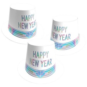 Beistle Razzle Dazzle Hi-Hat, (25/Pkg) Multicolored - 1 of 3