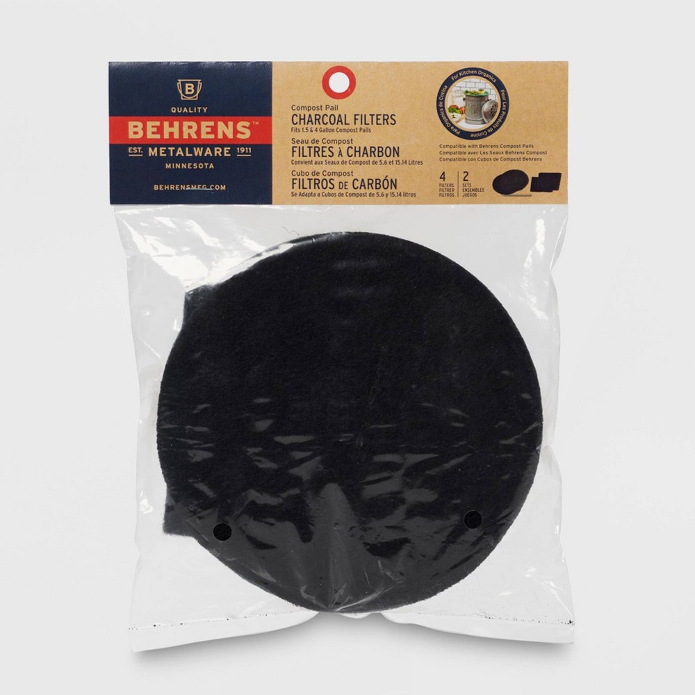Behrens 4pk Replacement Carbon Filter