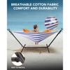 Mastgoal Brazilian Hammock with Adjustable Stand- Stylish Hammock Bed w/Storage Bag, 600lb Capacity - 4 of 4