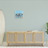 Stupell Industries Summer Shore Bicycle Ride Black Framed Giclee Art - 2 of 4