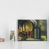 Northlight Valentine's Day 11.75" x 15.75" Prelit LED Flickering Candles and Wine Canvas Wall Art - 3 of 4