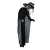 Northlight 6' LED Lighted Life-Size Standing Witch with Cape Halloween Decoration - Black/Gray - 2 of 3