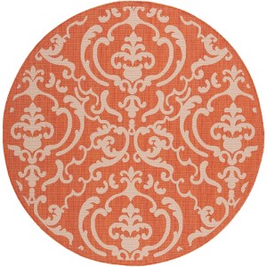 Courtyard CY2663 UV & Stain Resistant Non-Shedding Power Loomed Indoor/Outdoor Rugs - Safavieh - 1 of 4