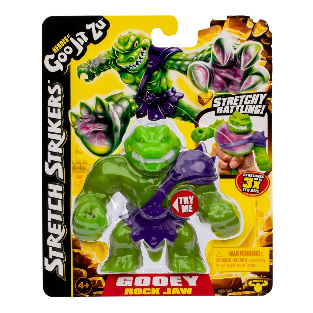 Goo Jit Zu Gooey Rock Jaw Stretch Strikers Figure