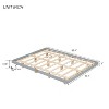 NicBex Wood Platform Bed Frame,Floating Bed with LED Lights Underneath - 3 of 4