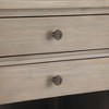 Sapphtopaz Modern Rustic Nightstand with Storage Shelf & 2 Drawers End Table with Bronze Knobs Wood Bedside Table for Bedroom, Living Room - 4 of 4